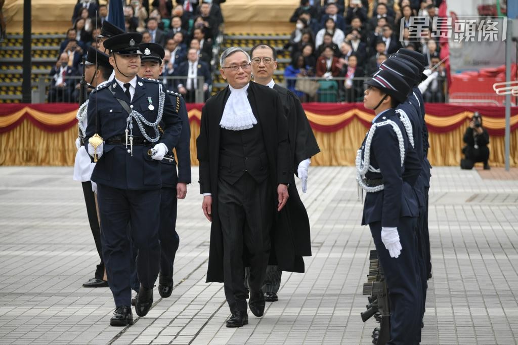 張舉能稱法庭不會屈服於壓力而裁決,亦不理任何形式的滋擾或威脅。劉駿軒攝 張舉能稱法庭不會屈服於壓力而裁決,亦不理任何形式的滋擾或威脅。劉駿軒攝