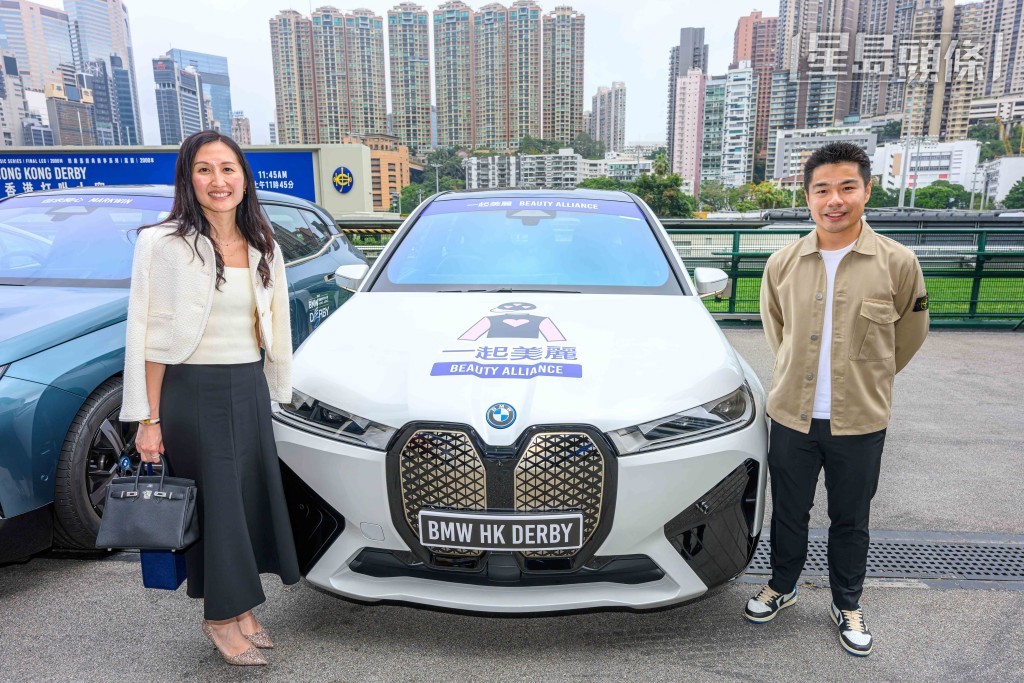 鄭寶希 (左) 與郭浩泉均相信，馬兒可憑氣量方面的優勢爭取好表現。