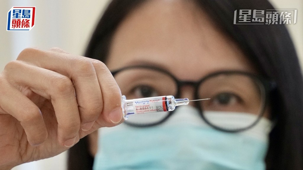 卫生署指截至4月7日，6个月至未满18岁的儿童接种了约533 700剂流感疫苗，接种剂数为历史新高。资料图片