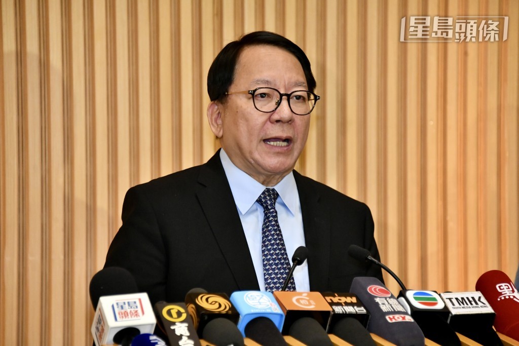 政务司司长陈国基。 政务司司长陈国基。