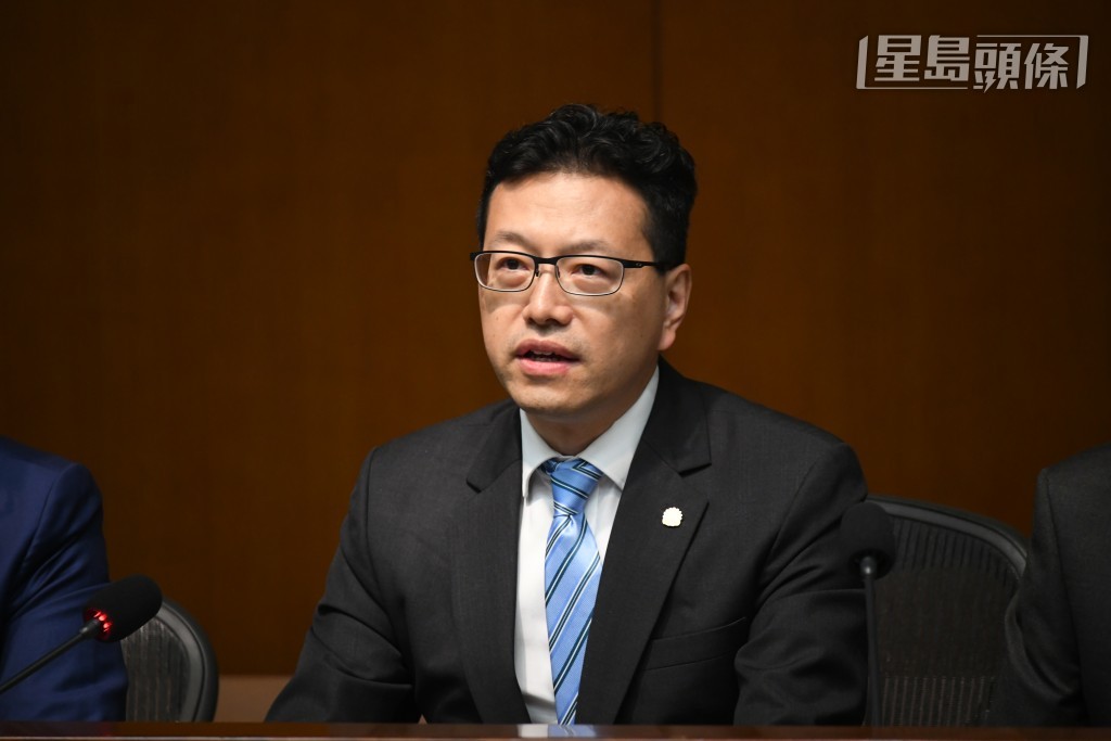 工联会会长、立法会议员吴秋北。何健勇摄