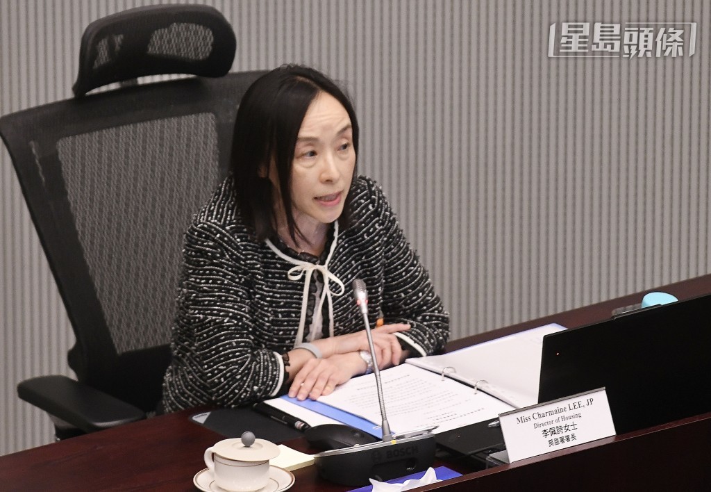 房屋局常任秘書長李佩詩。資料圖片 房屋局常任秘書長李佩詩。資料圖片