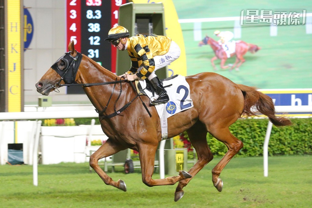 「威力奔騰」應能駕馭受天雨影響的場地。