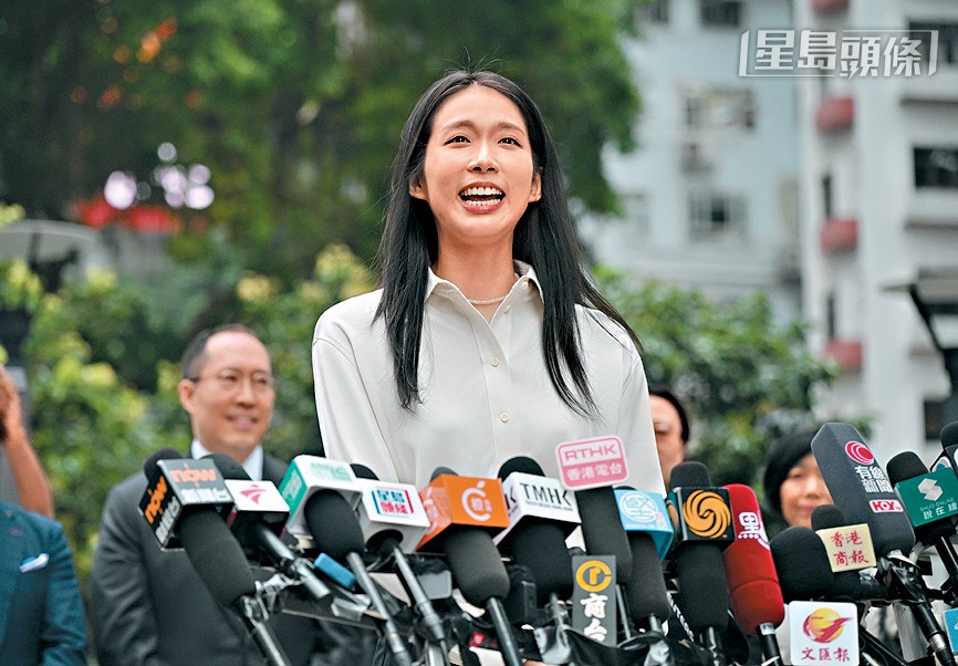 對於奧運金牌得主江旻憓參選旅遊界,梁愛詩未有直接評論,只說參選人要加倍努力與業界聯繫。資料圖片 對於奧運金牌得主江旻憓參選旅遊界,梁愛詩未有直接評論,只說參選人要加倍努力與業界聯繫。資料圖片