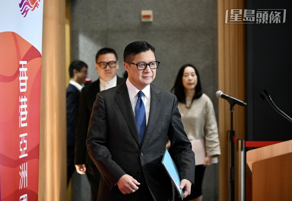 保安局局長鄧炳強。蘇正謙攝 保安局局長鄧炳強。蘇正謙攝