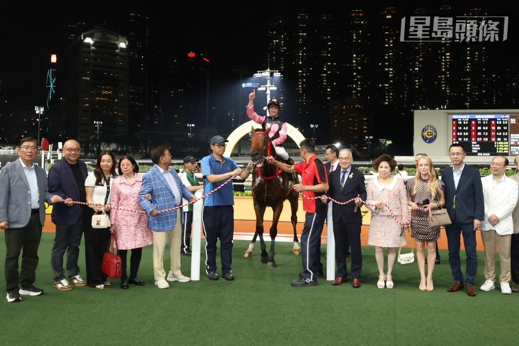 「美麗」系郭少明家族或有機會又在凱旋門拉頭馬。