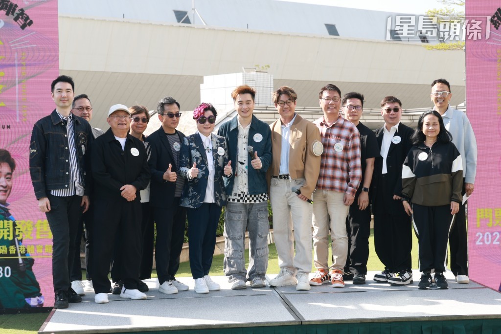 演唱會幕後精英團隊。