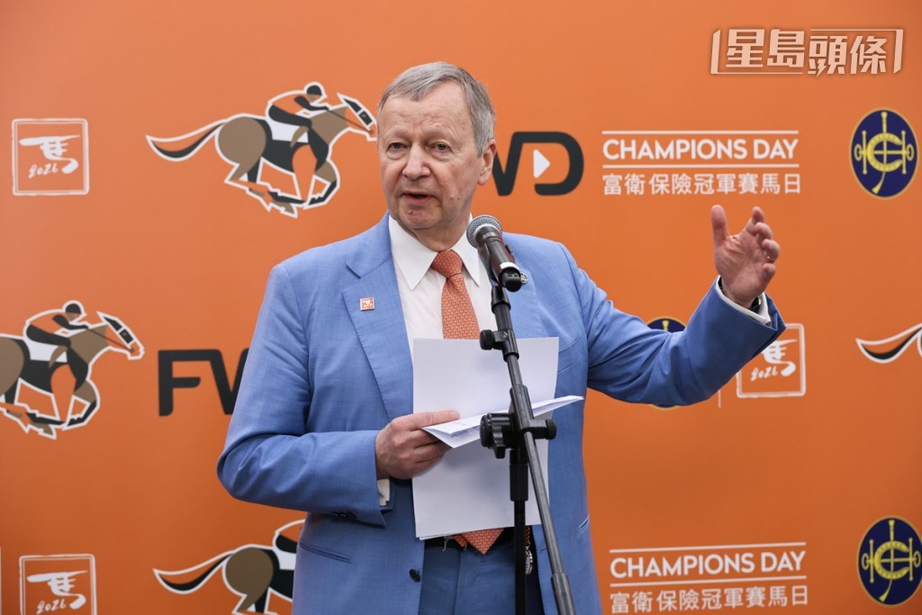 應家柏表示香港賽駒的非凡表現，成就了這個不同凡響的賽日，並讚揚超級短途巨星「嘉應高昇」以四又四分一個馬位之先壓倒一眾強敵，攻下香港速度系列尾關主席短途獎，表現令人讚嘆不已。