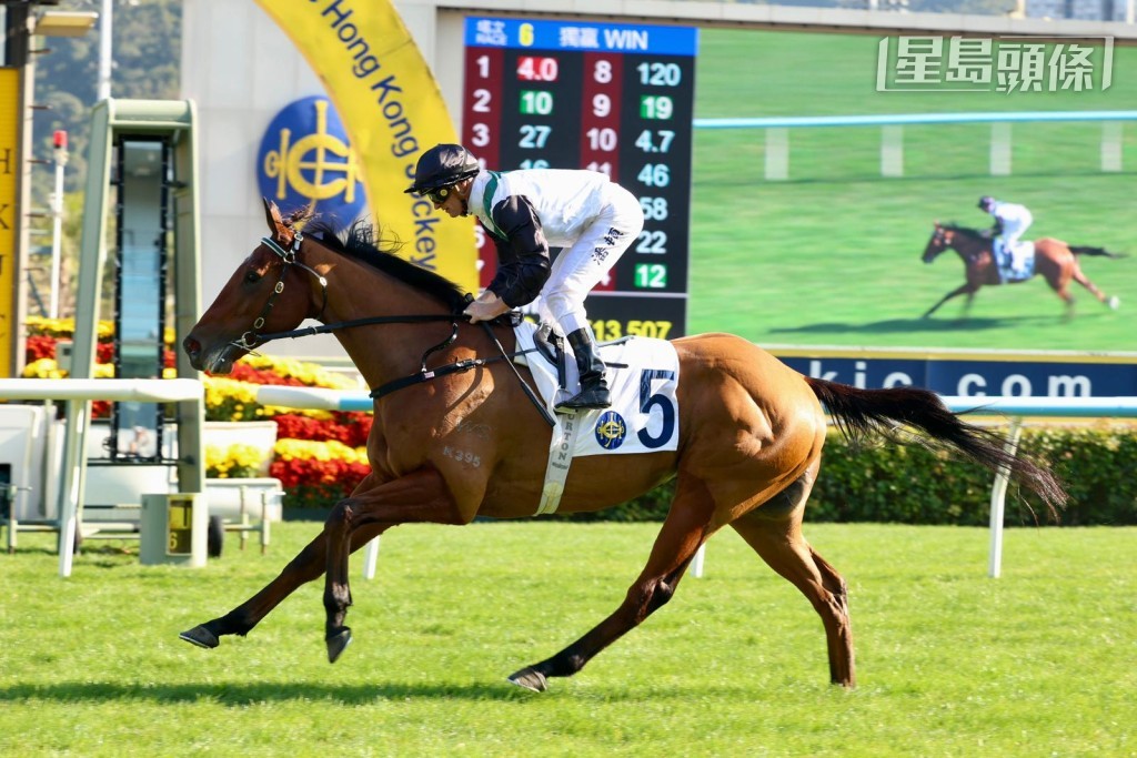 「中國心」周三晚傷癒後復出，改由潘頓主轡。