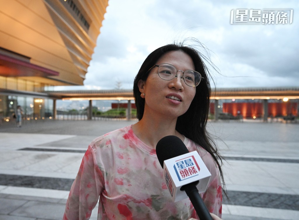 來自北京的謝小姐指來港重點行程為參觀香港故宮。