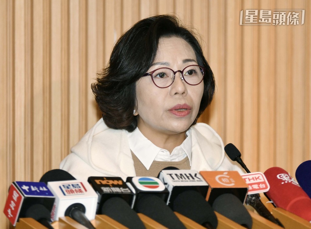 民政及青年事務局局長麥美娟。資料圖片