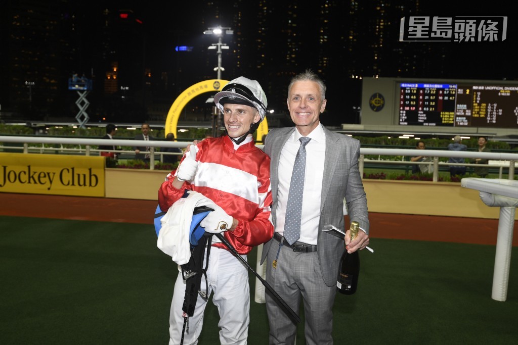 廖康銘昨晚憑「國大合」開齋。