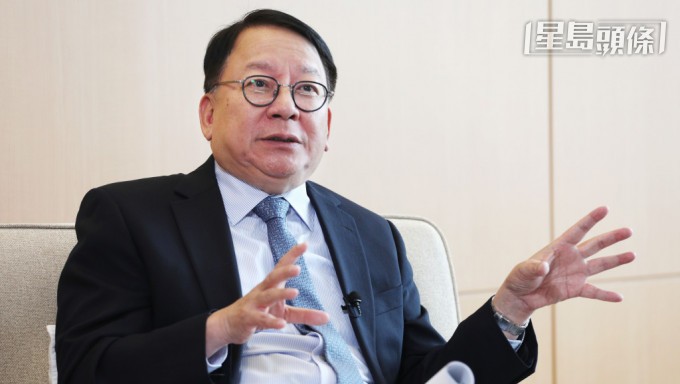 政務司司長陳國基過去3年外訪24次,開支為133萬港元。資料圖片 政務司司長陳國基過去3年外訪24次,開支為133萬港元。資料圖片