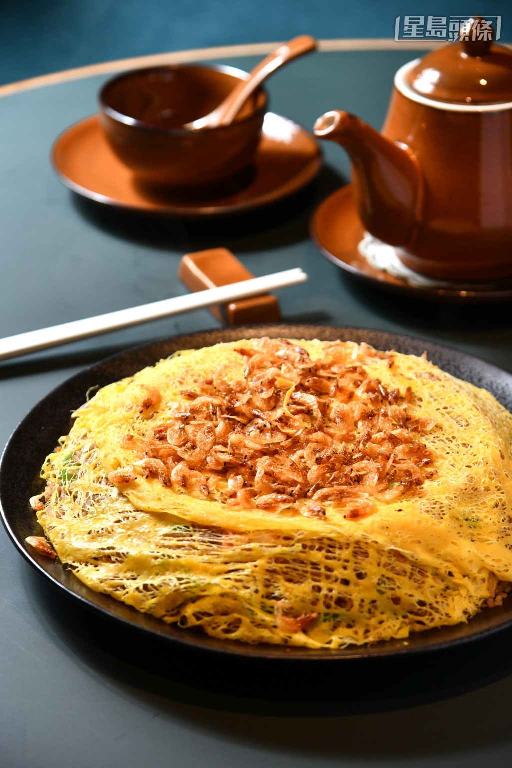 「翡翠鴛鴦蝦炒飯」。 資料圖片