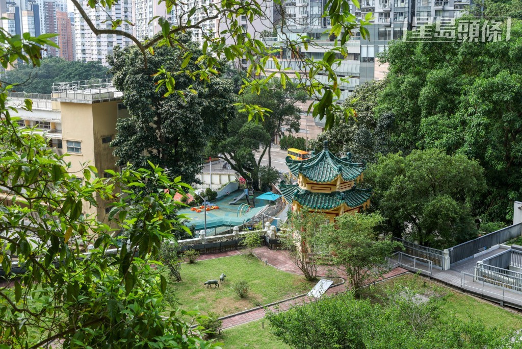 虎豹別墅外貎。 虎豹別墅外貎。