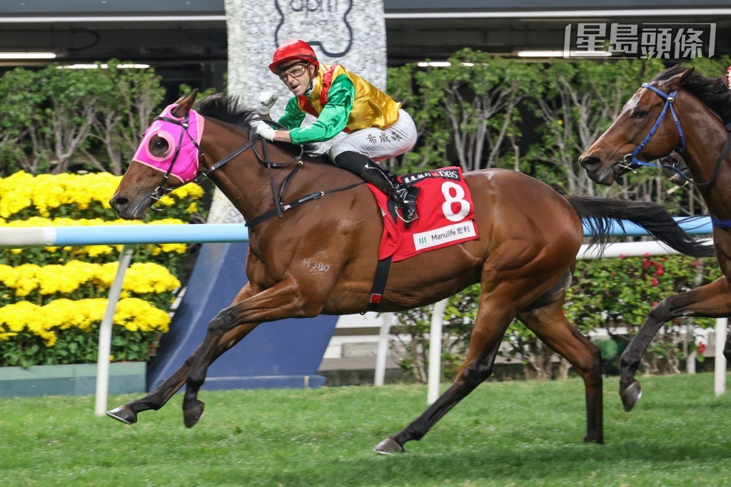 由吕健威训练的「劲速威龙」，在希威森胯下胜出今晚（1月14日星期三）在跑马地马场举行，总奖金四百二十万港元的三级赛一月杯（1800米）。