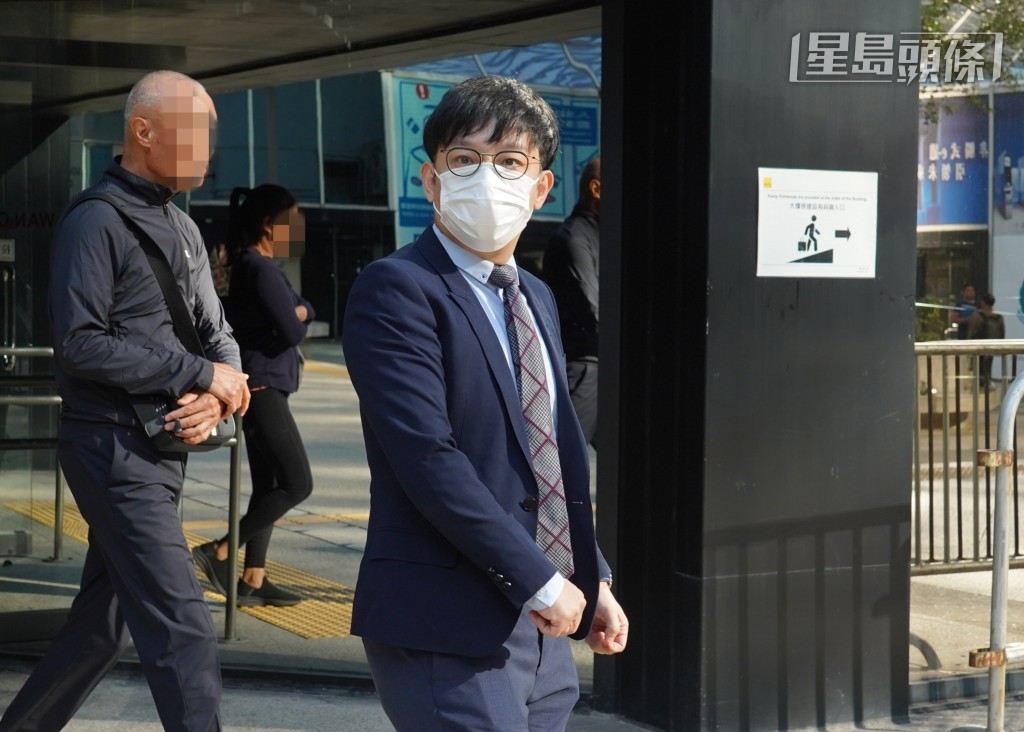 證券經紀洪榮坤。葉偉豪攝