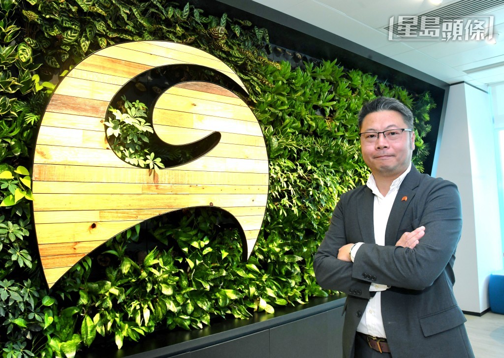 梁志傑指,私營市場受到的衝擊較顯著。 何健勇 攝 梁志傑指,私營市場受到的衝擊較顯著。 何健勇 攝