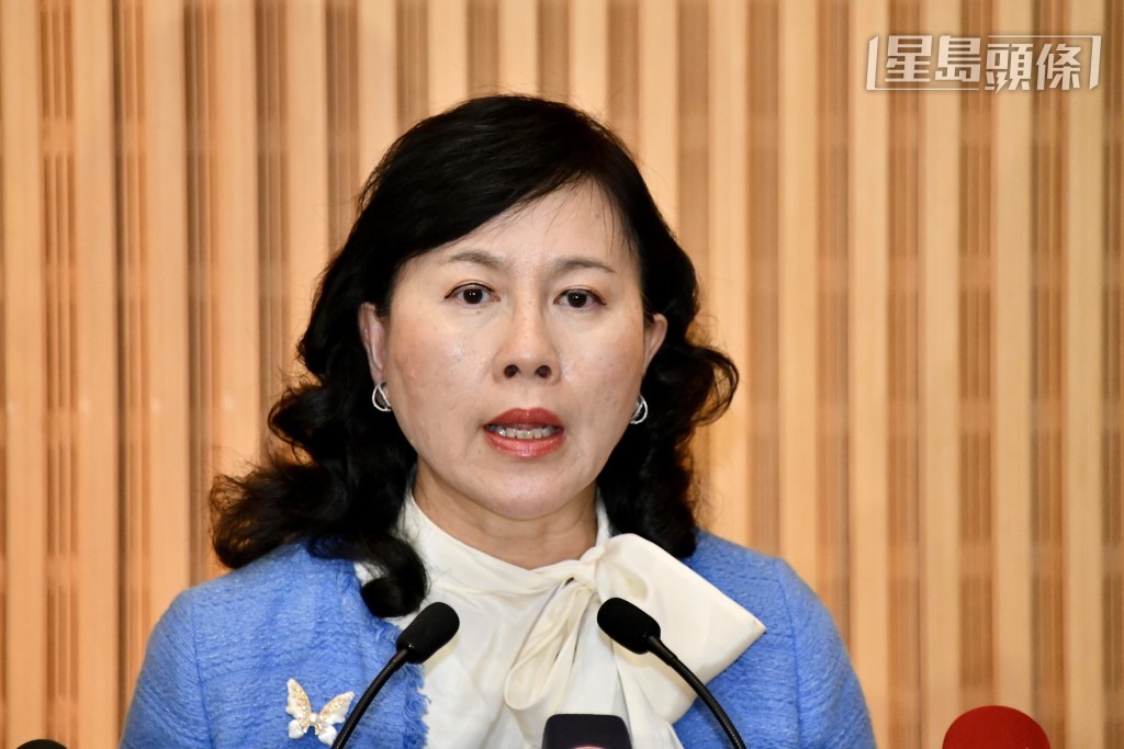 运输及物流局局长陈美宝。 运输及物流局局长陈美宝。