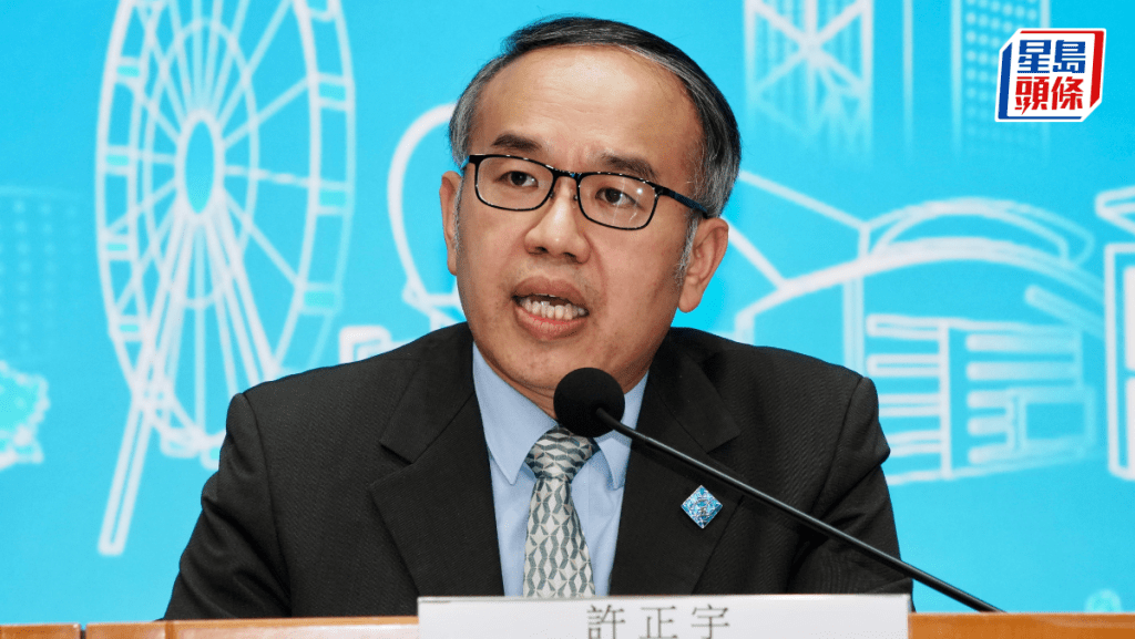 許正宇指政府人民幣開支場景不足 需匹配收支 正推動香港成「資金必選之地」