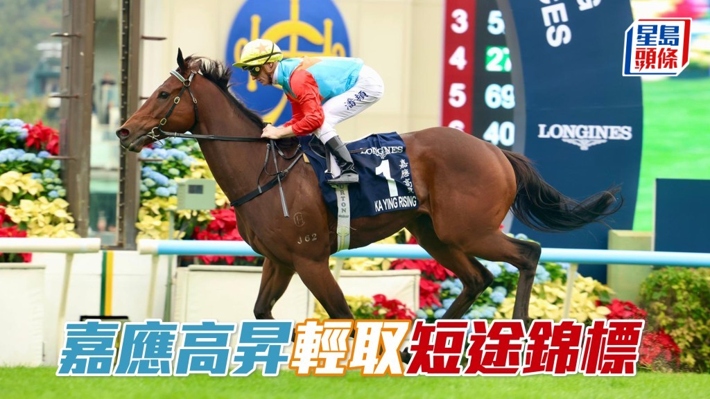 「嘉应高升」轻取短途锦标