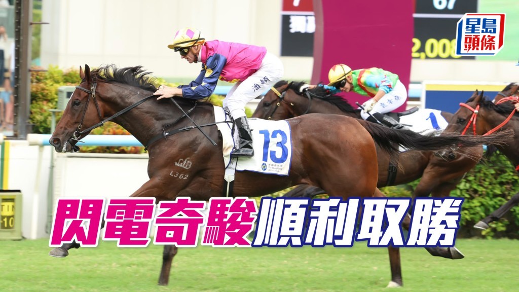 「闪电奇骏」顺利取胜
