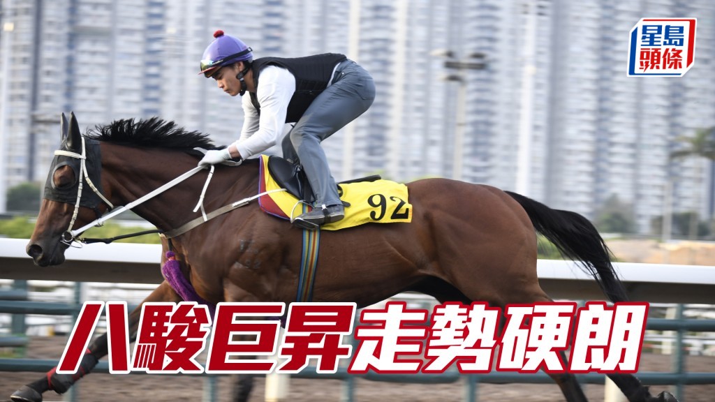  「八駿巨昇」神色活躍，佳態洋溢。
