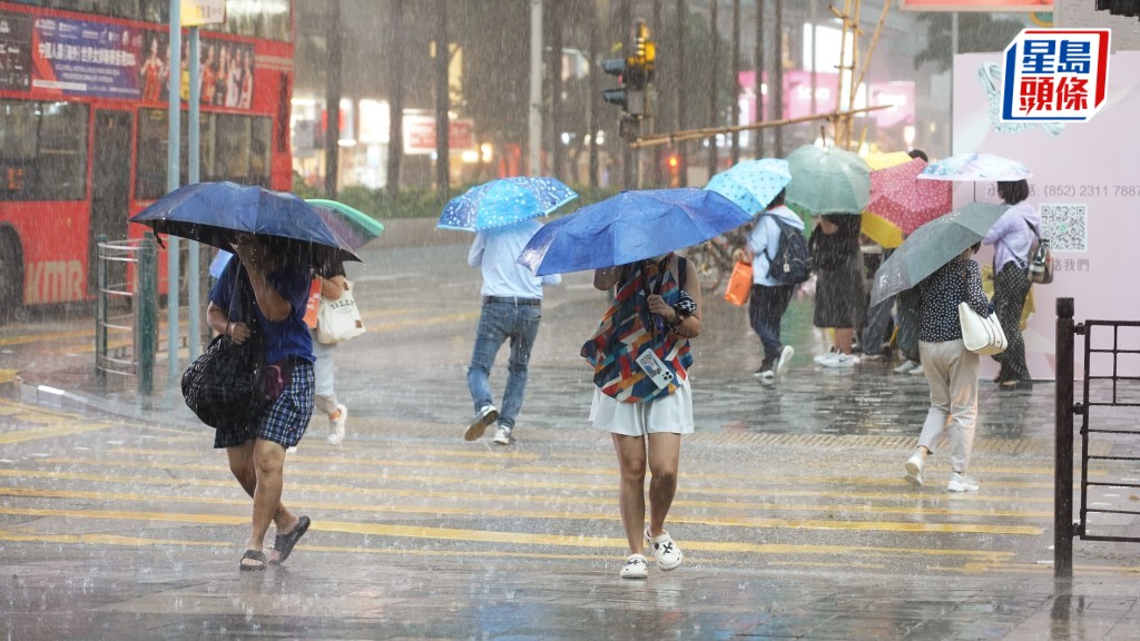 天文台｜香港以南海域及珠江口以西有雷雨區發展 料未來一兩小時移近本港