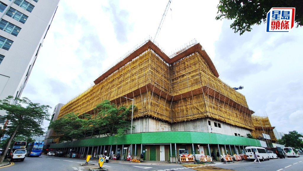 涉案的水務署暨懲教署總部大樓工程，已由別家公司接管。資料圖片