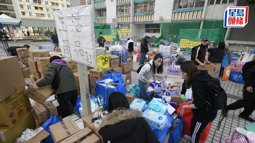 大埔宏福苑五級火︱義工自發支援 派香薰助眠 將辦瑜伽班助災民走出陰霾