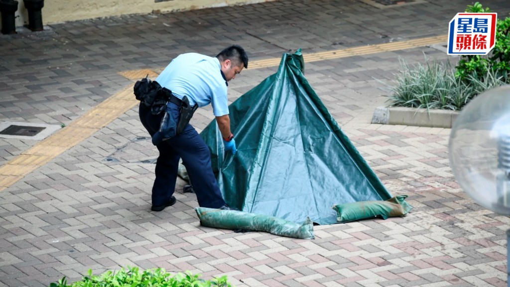 29歲男子墮樓亡。楊偉亨攝