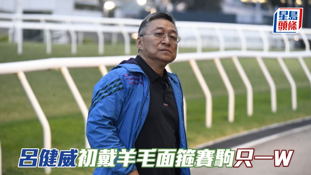  楊駿數據│呂健威初戴羊毛面箍賽駒只一W