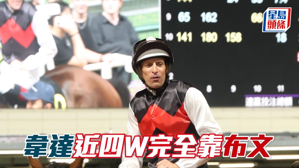 韋達夥拍布文贏出第六場「競駿非凡」。