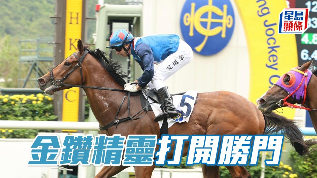 「金鑽精靈」打開勝門