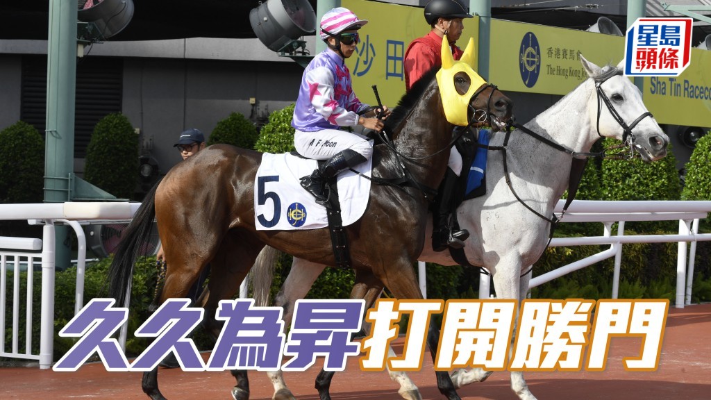 「久久為昇」最後試跑追勢亦對辦，狀態及鋒而試，且看能否打開在港勝利門及取得優異成績特別獎金。