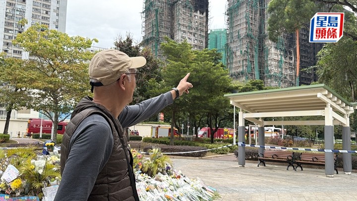 宏福苑老街坊區先生緬懷舊居，擬離開大埔入住中轉屋。梁國峰攝