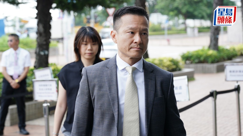 跨部門調查專組組長、消防處助理處長（新界南）于文陽今日出席聽證會作供。