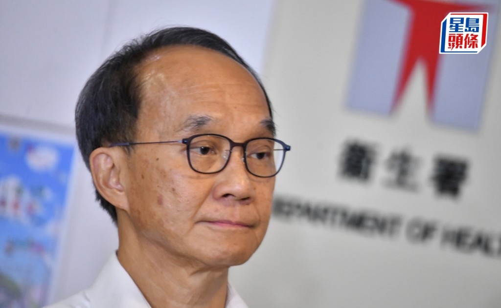 劉宇隆指，雖然新冠病毒傳播較去年高峰期上升，但同期的嚴重個案相對較低。資料圖片