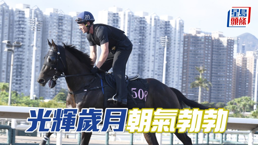 「光輝歲月」從容不迫走過，落腳既輕又有力。