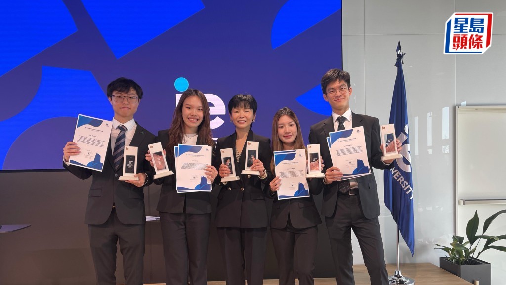 中大商學阮團隊為當地著名酒莊的可持續發展及營運效率提出解決方案，最終在全球12所頂尖商學院中脫穎而出，奪得亞軍。中大提供