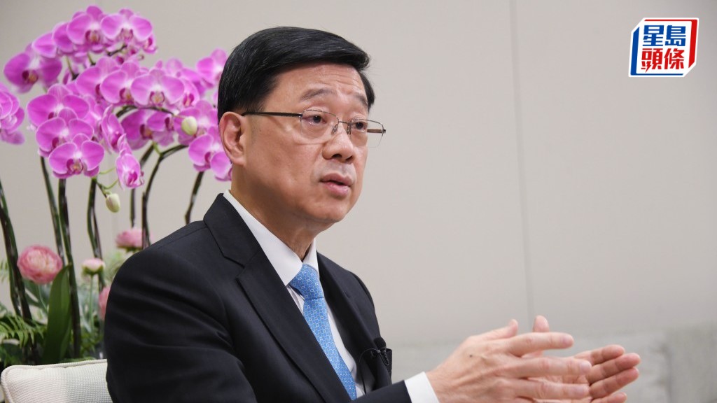李家超 : 本港須培育更多具創科潛質新一代 為國家航天事業貢獻力量。資料圖片