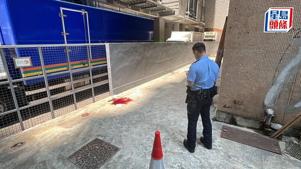 警員到場調查。林思明攝