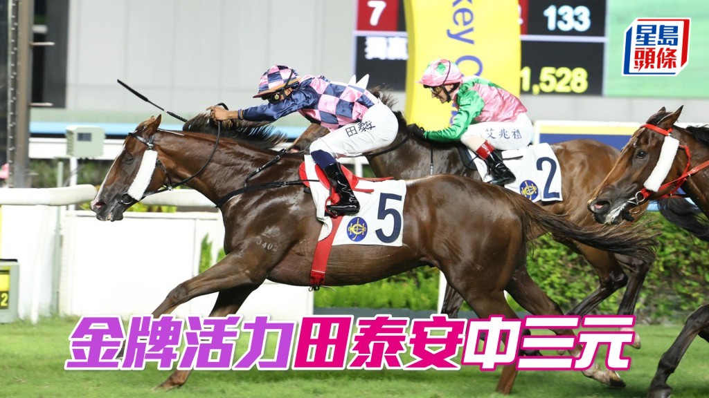 「金牌活力」田泰安中三元