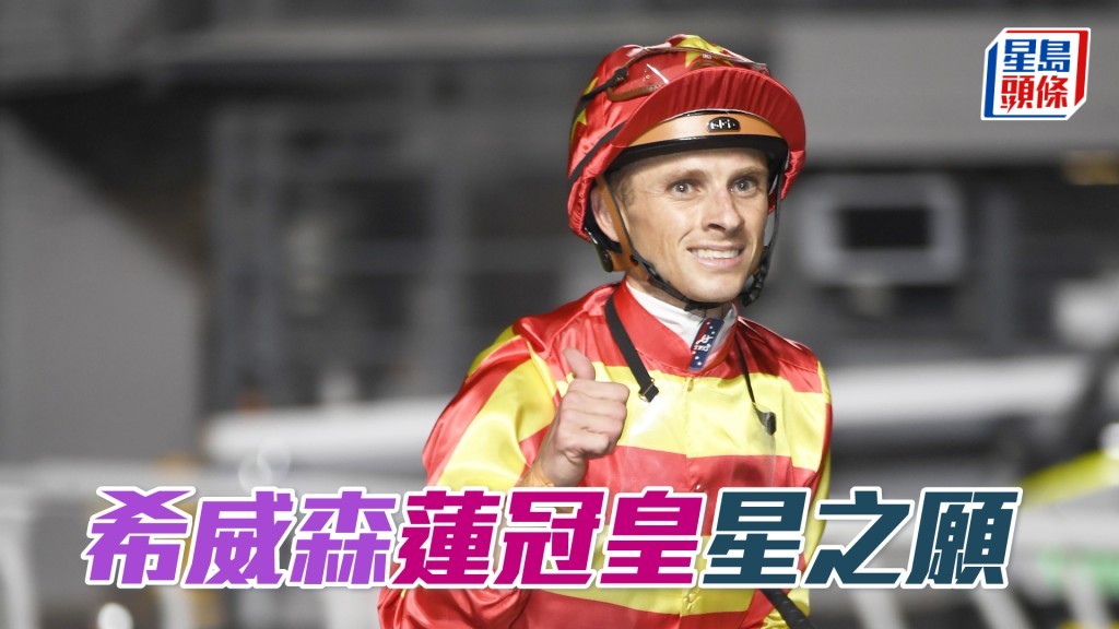 希威森周日跑馬地日賽共有六匹坐騎。