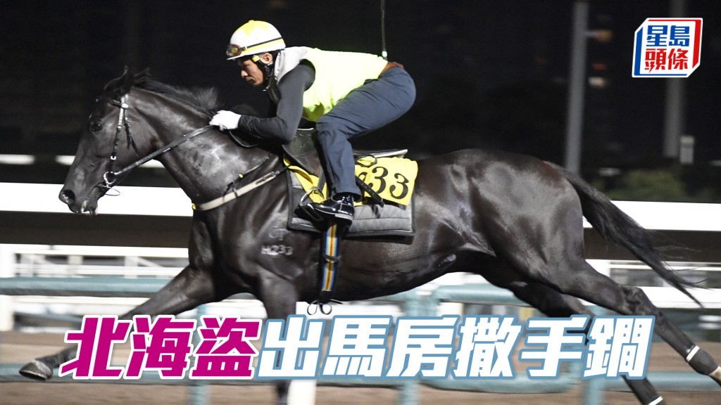 「北海盜」今朝到大圈加課，正是近期賀廄一貫搏殺手法。