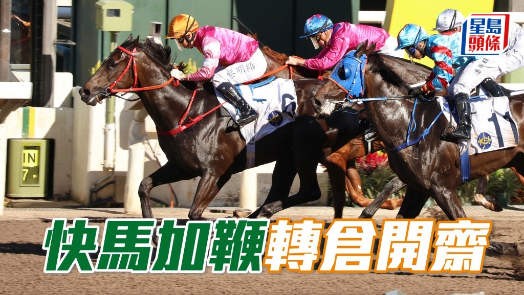 「快馬加鞭」轉倉開齋