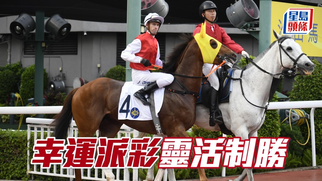 「幸運派彩」今仗排位佳，跑法可望更靈活，有力休出即勝。