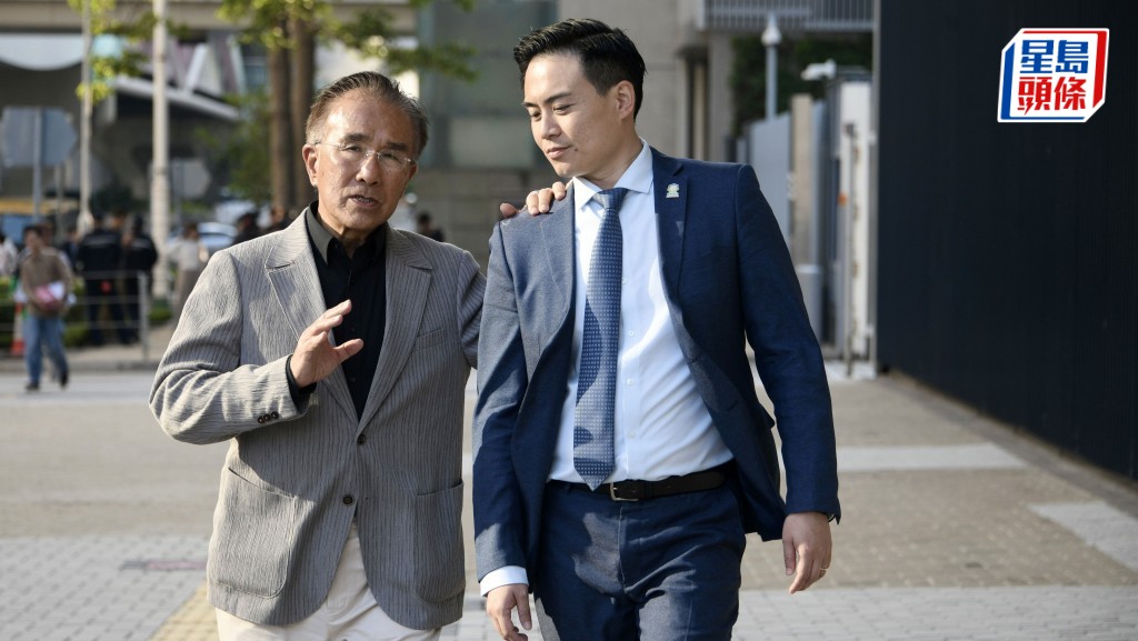 田北辰（左）及莊豪鋒（右）均認為要恢復公務員加薪。