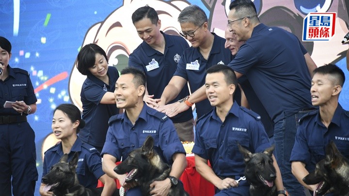 警犬隊75周年紀念微電影《毛敵拍檔》首映 領犬員與警犬故事搬上銀幕