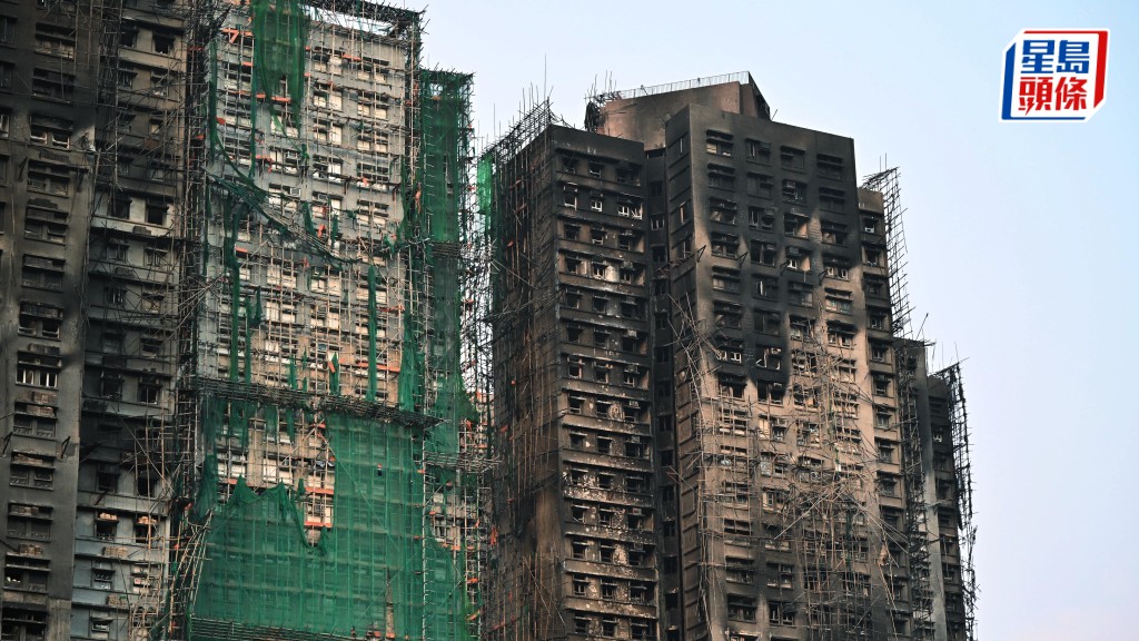 大埔宏福苑發生五級大火。資料圖片